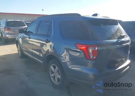 2018 Ford Explorer from USA, damaged, VIN 1FM5K7B85JGA66544